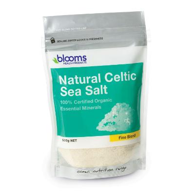 Blooms Health Products Celtic Sea Salt Fine 500g