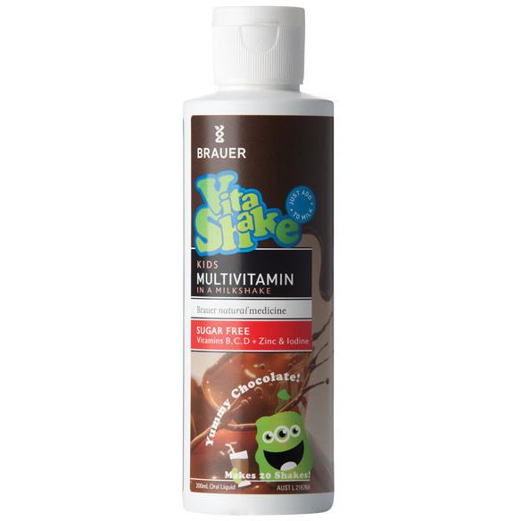 Brauer Natural Medicine Kids Vita Shake Chocolate 200ml