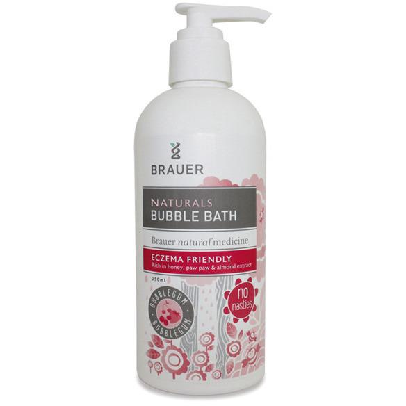 Brauer Natural Medicine Baby Bubble Bath Bubble Gum 250ml