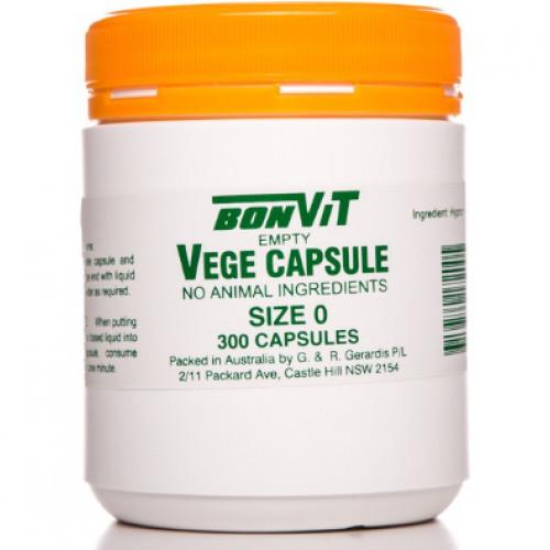 Bonvit Vege Capsules 0 size 300c