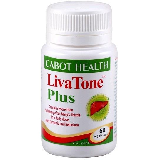 Cabot Health Livatone Plus with Turmeric 60c