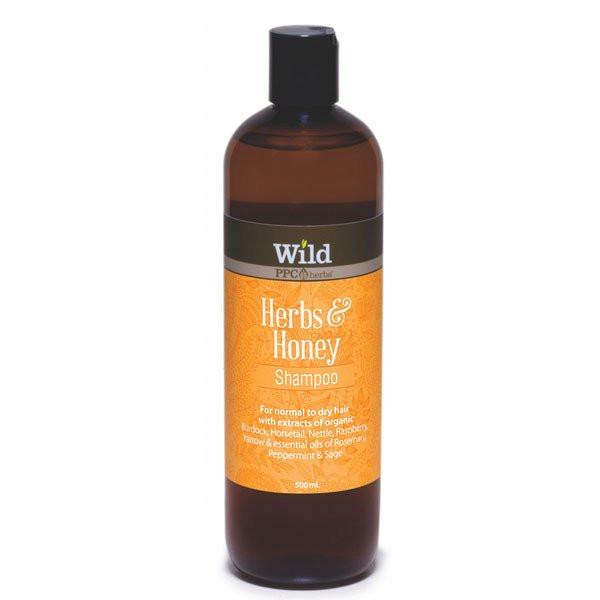 Wild Herbal Herbs & Honey Shampoo 500ml