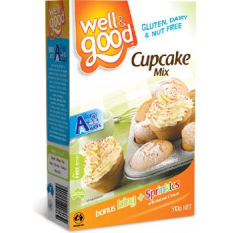 Well & Good Cupcake Mix 510g