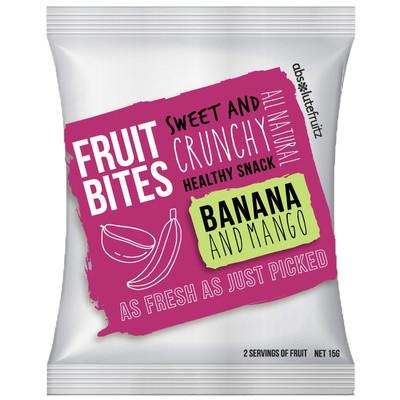 Absolute Fruitz Bites Banana Mango 15g