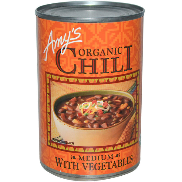 Amy's Organic Beans Medium Chili with Vegetables 416g