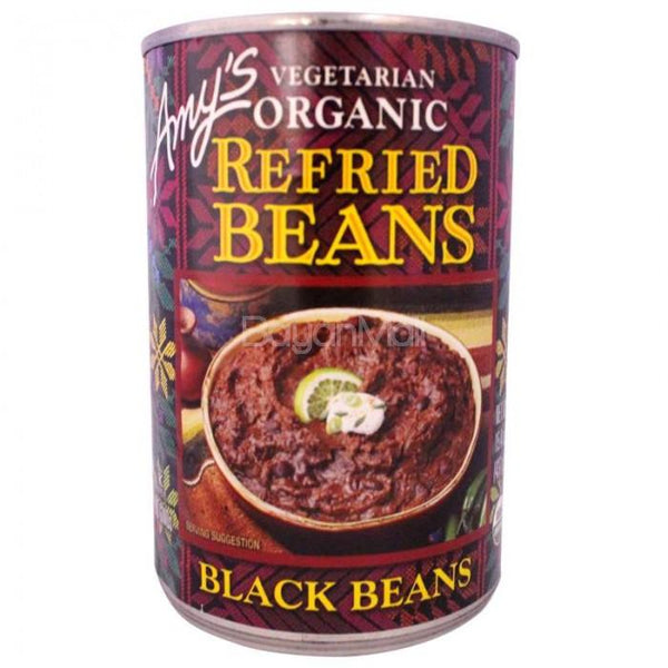 Amy's Organic Beans Refried Black 437g