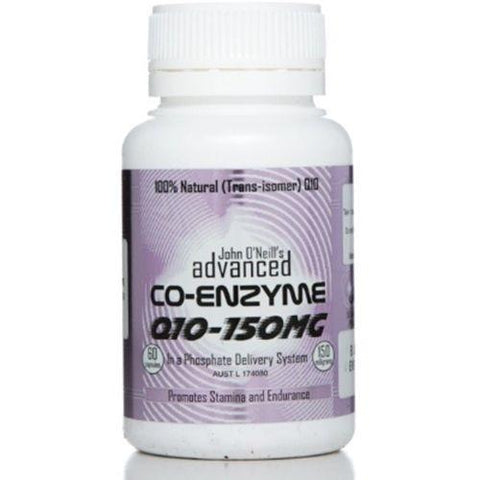 John O'Neill's Advanced Co Enzyme Q10 150mg 60c