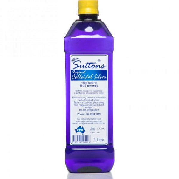 Allan Suttons Original Colloidal Silver 1L