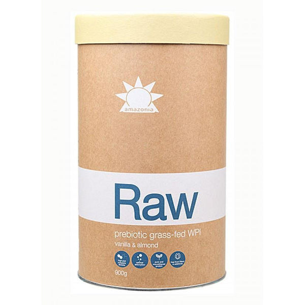 Amazonia Raw Prebiotic GrassFed WPI Vanilla 900g