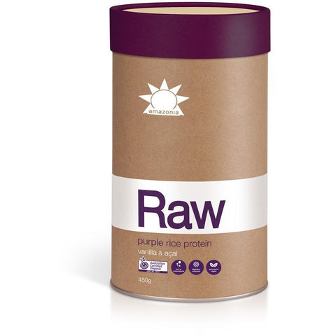 Amazonia Raw Purple Rice Protein Van & Acai 450g