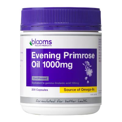 Blooms Health Products Evening Primrose Oil 1000mg 200c