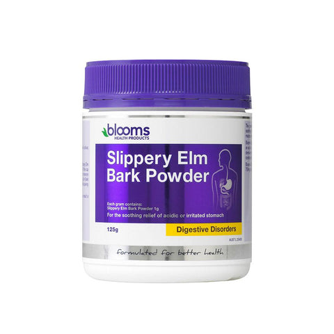 Blooms Health Products Slippery Elm Bark Powder 125g