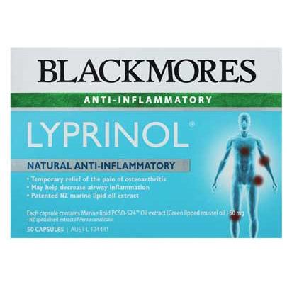 Blackmores Retail Lyprinol 50c