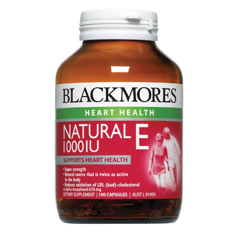 Blackmores Retail Natural E 1000IU 100c