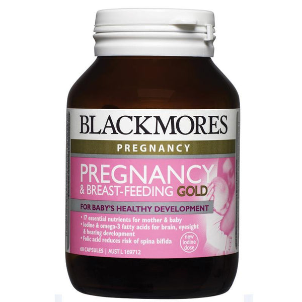 Blackmores Retail Pregnancy & Breastfeeding Gold 60c