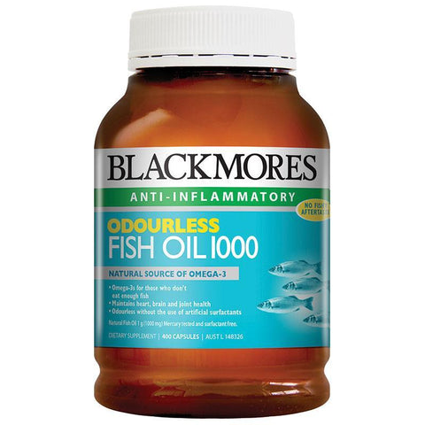 Blackmores Retail Odourless Fish Oil 400c