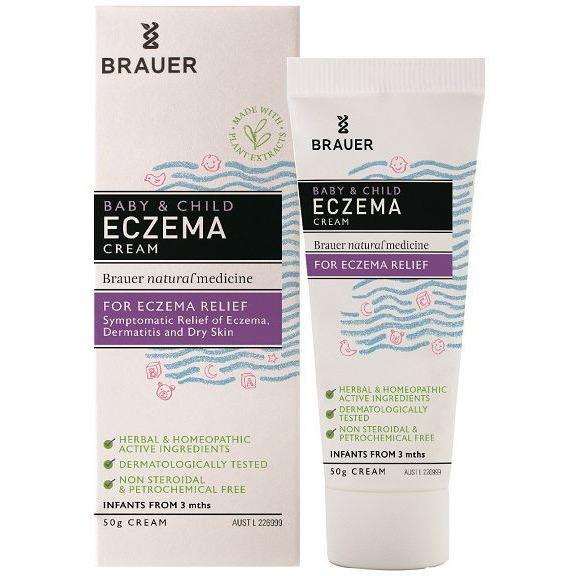 Brauer Natural Medicine Baby & Child Eczema Cream 50g
