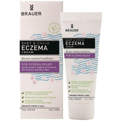 Brauer Natural Medicine Baby & Child Eczema Cream 50g