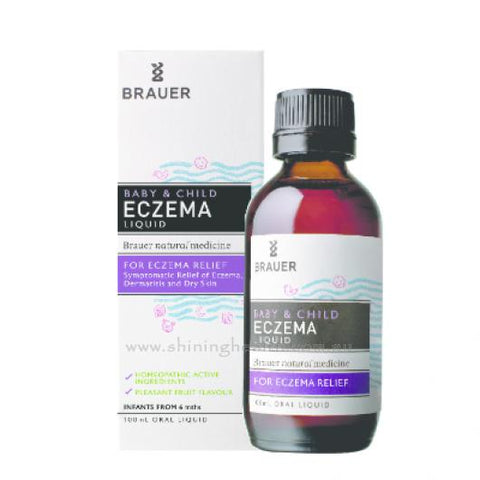 Brauer Natural Medicine Baby & Child Eczema Oral Liq 100mL