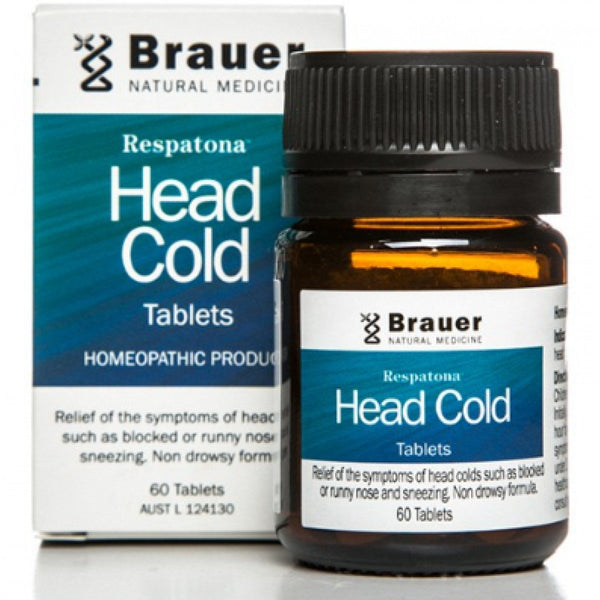 Brauer Natural Medicine Head Cold 60t
