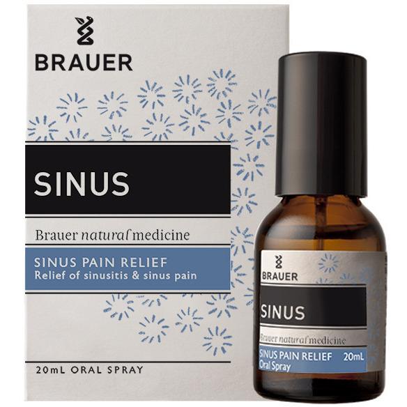 Brauer Natural Medicine Sinus Relief Oral Spray 20ml