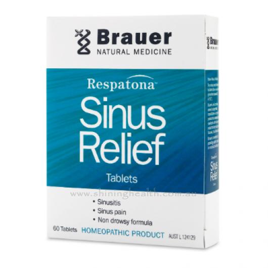 Brauer Natural Medicine Sinus Relief 60t