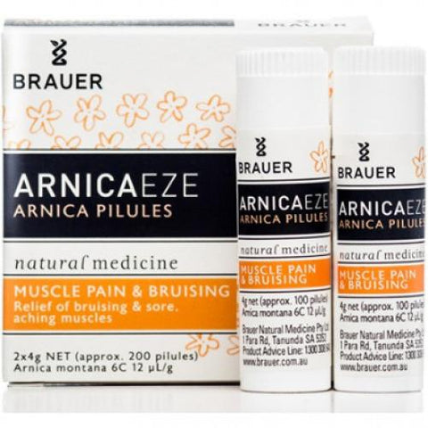 Brauer Natural Medicine Arnicaeze Arnica Pilules 8g