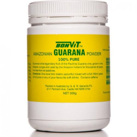 Bonvit Amazonian Guarana Powder 100% 500g