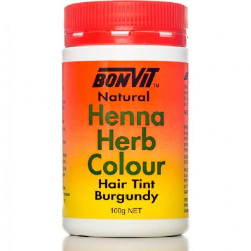 Bonvit Henna Powder Burgundy 100g