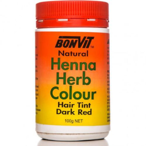 Bonvit Henna Powder Dark Red 100g