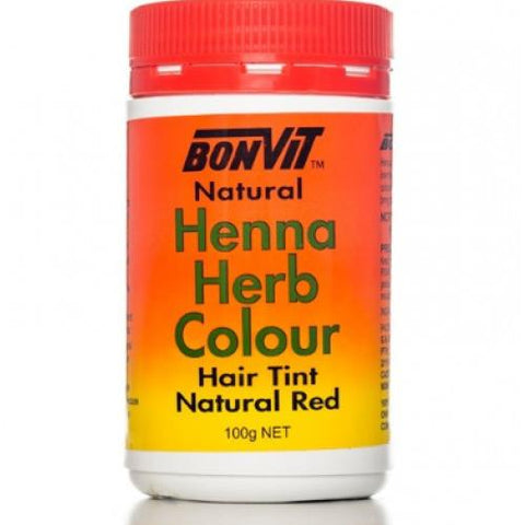 Bonvit Henna Powder Natural Red 100g