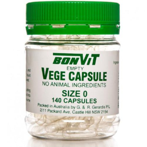 Bonvit Vege Capsules 0 size 140c