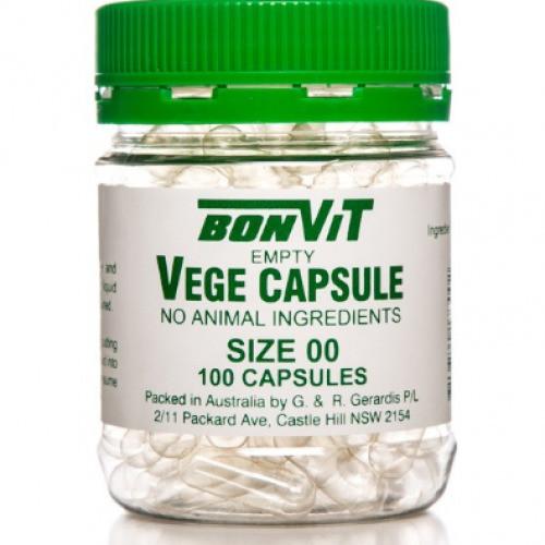 Bonvit Vege Capsules 00 size 100c