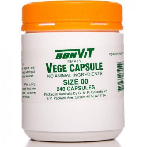 Bonvit Vege Capsules 00 size 240c