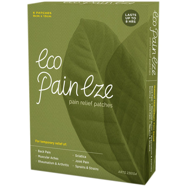 Byron Naturals Eco Pain Eze Relief Patches 6s
