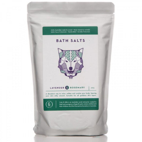 Caim & Able Rosemary & Lavender Bath Salts 450g