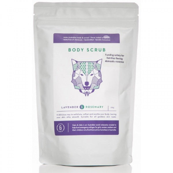 Caim & Able Rosemary & Lavender Body Scrub 225g