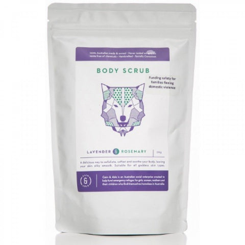 Caim & Able Rosemary & Lavender Body Scrub 225g