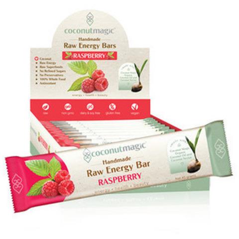 Coconut Magic Raspberry Raw Energy Bar 45g