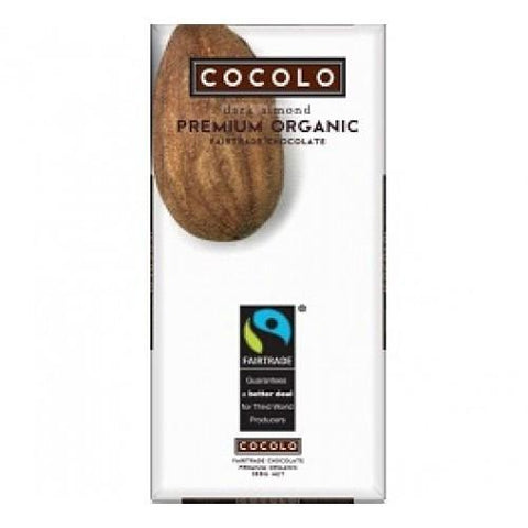 Cocolo Dark Almond Chocolate 100g