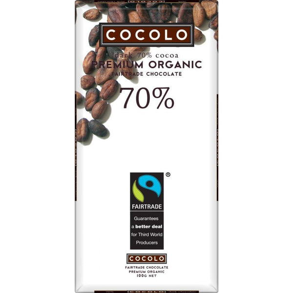 Cocolo Dark 70% Chocolate 100g