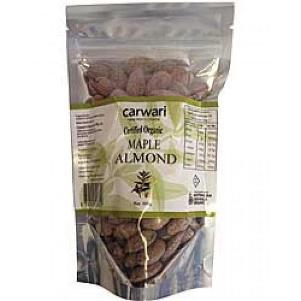 Carwari Organic Maple Almond 200g