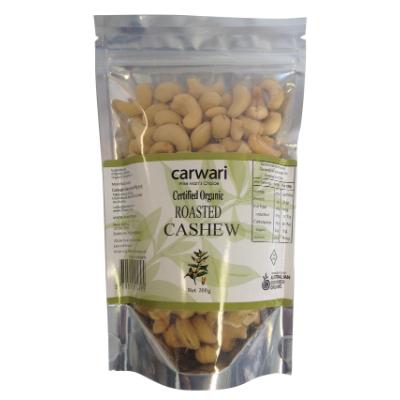 Carwari Organic Roasted Cashew 200g