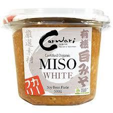 Carwari Organic Miso Paste White 500g