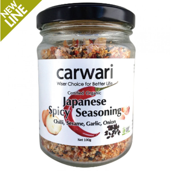 Carwari Organic Japanese Spicy Seasoning 100g