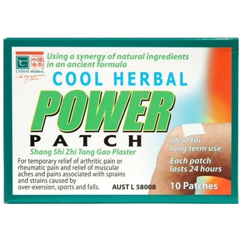 Cathay Herbal Cool Herbal Power Patch 10pk