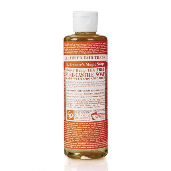 Dr Bronners Liquid Castile Soap Tea Tree 237ml