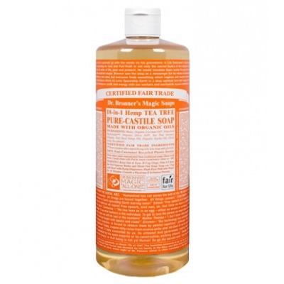 Dr Bronners Liquid Castile Soap Tea Tree 946ml
