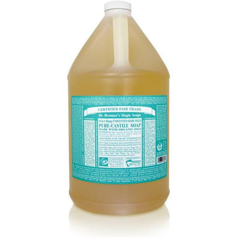 Dr Bronners Liquid Castile Soap Baby Mild 3.78L