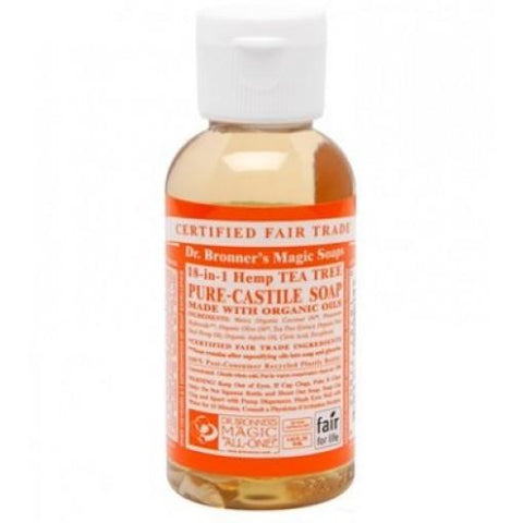 Dr Bronners Liquid Castile Soap Tea Tree 59ml